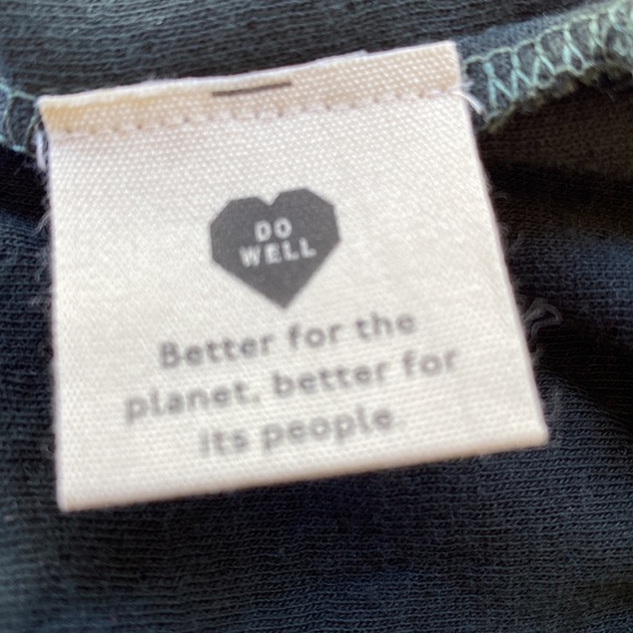 Madewelll from Bloomingdale’s olive oversized greenish cozy thick stretchy tee - Picture 11 of 15